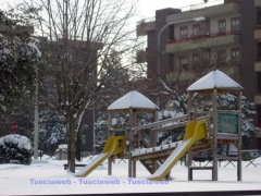 Neve al Carmine - Viterbo - 11 febbraio - Silvia Tomassini