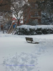 Neve al Carmine - Viterbo - 11 febbraio - Silvia Tomassini