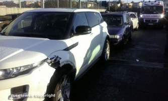 Viterbo - Incidente sul semianello