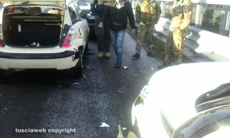 Viterbo - Incidente sul semianello