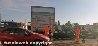 Viterbo - Incidente sulla Cassia Nord