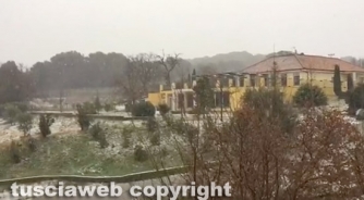Neve a Bagnaia - Foto Salvatore Sansone