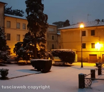 Maltempo - Neve ad Acquapendente