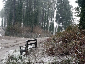 Nevica sui Cimini e sulla Cimina
