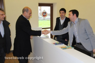 Nicola Zingaretti a Viterbo