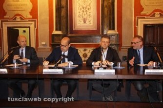 Nicola Zingaretti a Viterbo