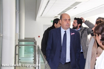 Nicola Zingaretti a Viterbo