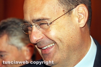 Nicola Zingaretti a Viterbo