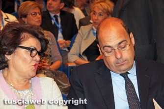 Nicola Zingaretti a Viterbo