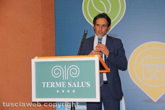 Nicola Zingaretti all'Hotel Salus Terme