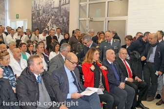 Nicola Zingaretti visita il pronto soccorso di Belcolle