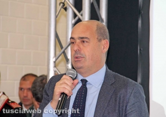 Nicola Zingaretti visita il pronto soccorso di Belcolle
