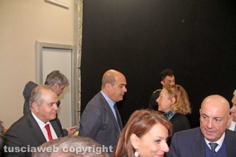 Nicola Zingaretti visita il pronto soccorso di Belcolle
