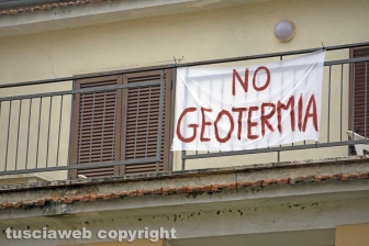 "No alla geotermia"