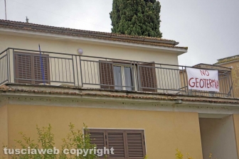 "No alla geotermia"