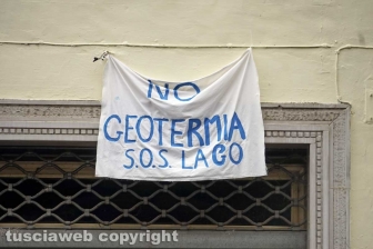 "No alla geotermia"