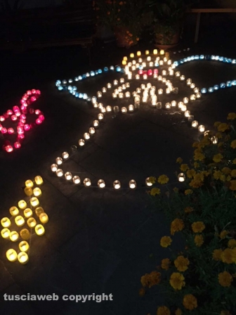 Vallerano - Notte delle candele 2017