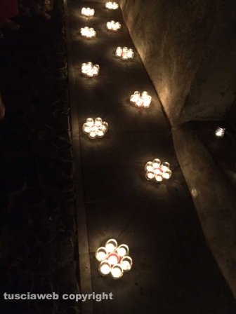 Vallerano - Notte delle candele 2017