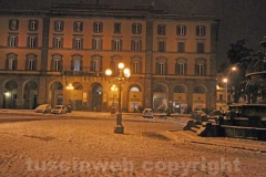 Notte di neve a Viterbo