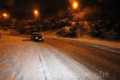 Notte di neve a Viterbo