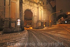 Notte di neve a Viterbo