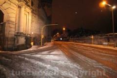 Notte di neve a Viterbo