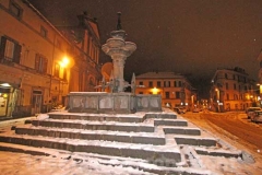 Notte di neve a Viterbo