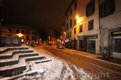 Notte di neve a Viterbo