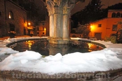 Notte di neve a Viterbo