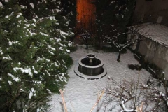 Notte di neve a Viterbo