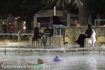 Viterbo - Notturni sull'acqua alle Terme dei Papi