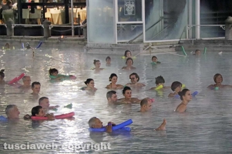 Viterbo - Notturni sull'acqua alle Terme dei Papi