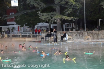 Viterbo - Notturni sull'acqua alle Terme dei Papi