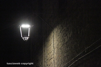 Nuova e vecchia illuminazione a San Pellegrino