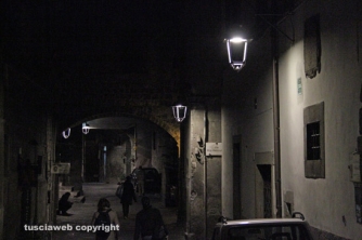 Nuova e vecchia illuminazione a San Pellegrino