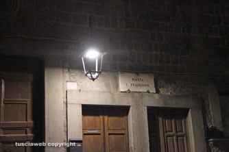 Nuova e vecchia illuminazione a San Pellegrino