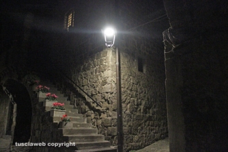 Nuova e vecchia illuminazione a San Pellegrino