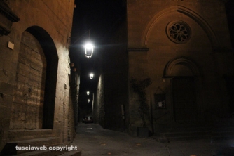 Nuova e vecchia illuminazione a San Pellegrino