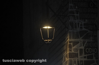 Nuova e vecchia illuminazione a San Pellegrino
