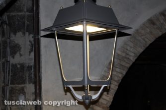 Nuova e vecchia illuminazione a San Pellegrino