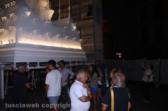 Nuova prova luci per Gloria