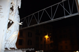 Nuova prova luci per Gloria