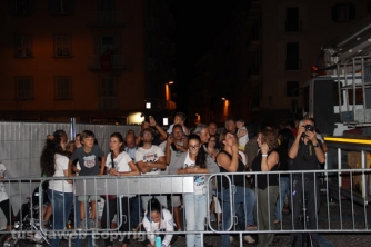Nuova prova luci per Gloria