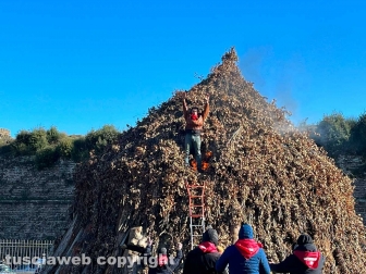 Nepi - "O' focarò" di Sant'Antonio Abate