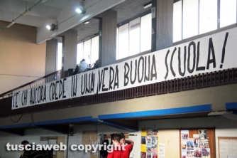 Occupato l\'istituto Paolo Savi