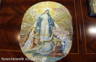 Oggetti sacri restituiti alla curia