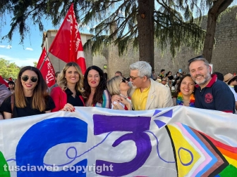 Oltre 3mila cittadini al primo TusciaPride della città dei papi - Il vicesindaco Alfonso Antoniozzi