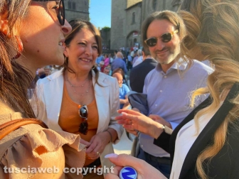Alessandra Troncarelli presenta le liste a piazza San Lorenzo