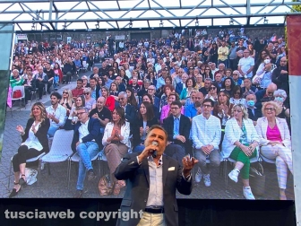 Alessandra Troncarelli presenta le liste a piazza San Lorenzo