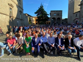 Alessandra Troncarelli presenta le liste a piazza San Lorenzo